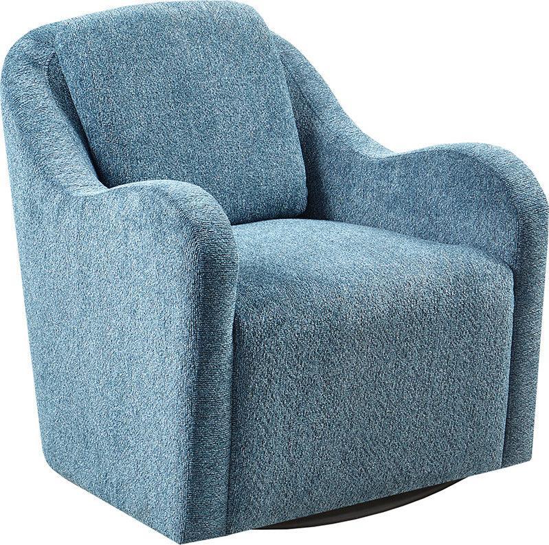 Westerly Swivel Chair Black Olliix.com