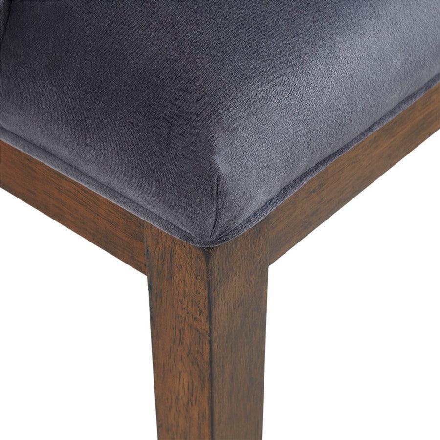 Wheaton 25" Upholstered Counter Stool Walnut Olliix.com