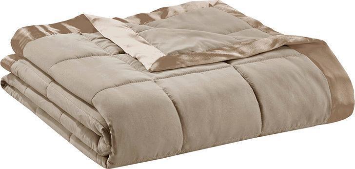 Windom All Season King Alternative Blanket Brown Olliix.com