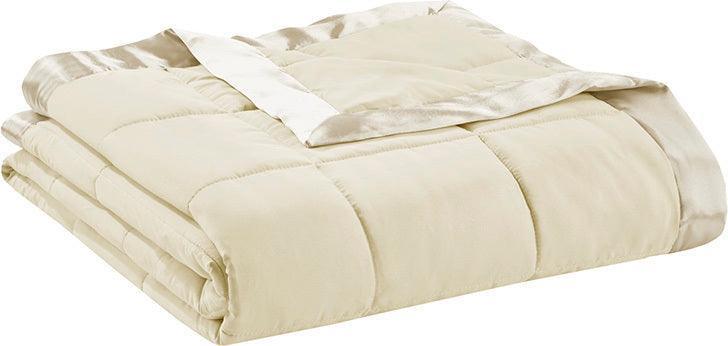 Windom All Season King Alternative Blanket Ivory Olliix.com