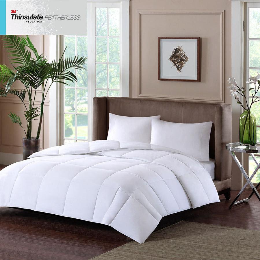 Year Modern Cotton Sateen Down Alternative 3M Thinsulate Comforter Full/Queen Olliix.com