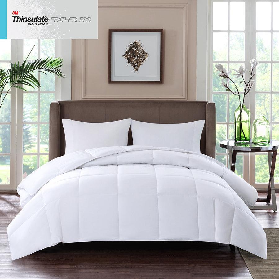 Year Modern Cotton Sateen Down Alternative 3M Thinsulate Comforter Full/Queen Olliix.com