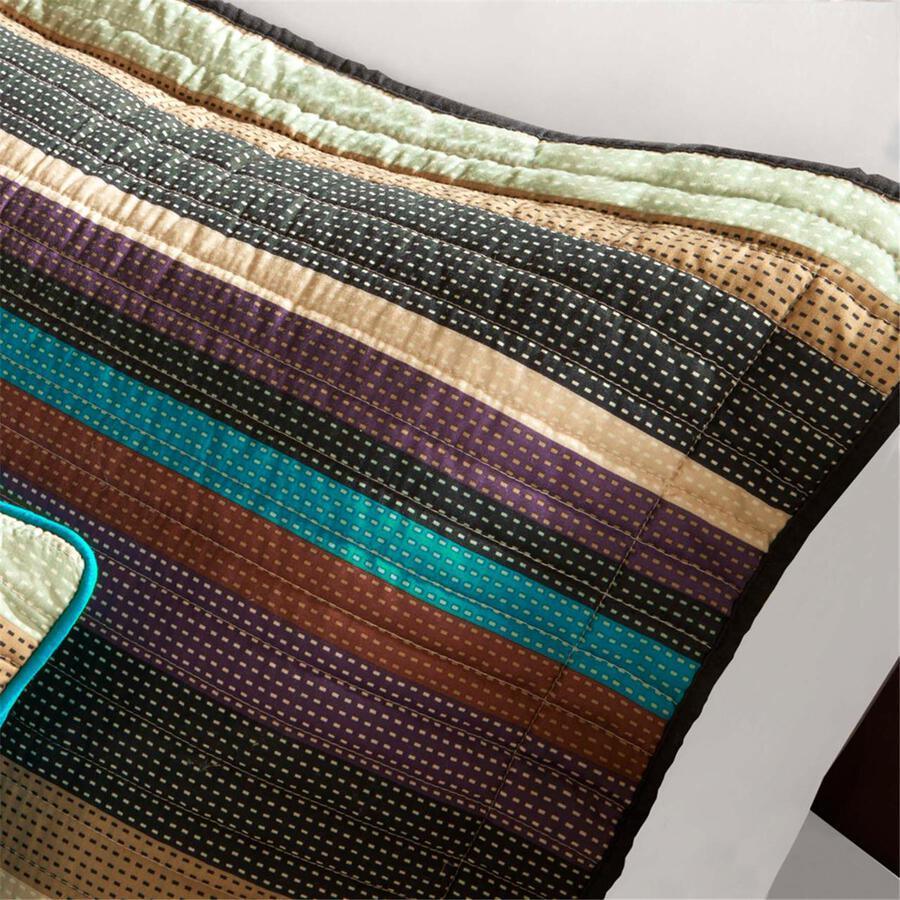 Yosemite Full/Queen Reversible Coverlet Set Multicolor Olliix.com