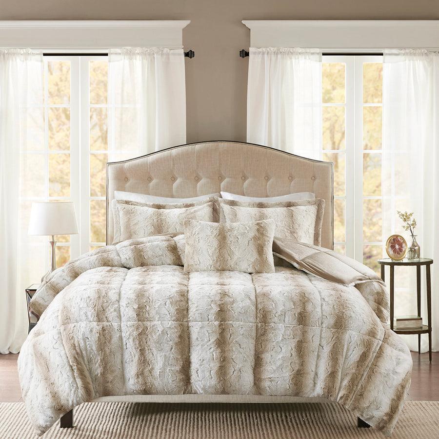 Zuri Full/Queen Comforter (Set) Sand Olliix.com