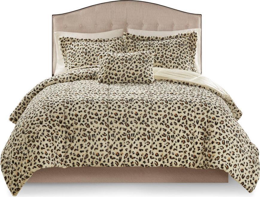 Zuri Full/Queen/14X20" Comforter (Set) Cheetah Olliix.com